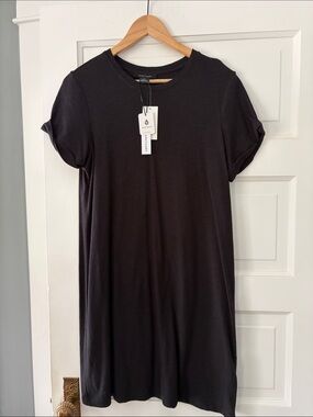 Sanctuary Black Short Sleeve Tee Dress